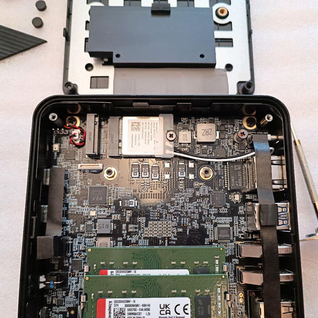 【ジャンク扱い】MINISFORUM UM580 RAM32GB