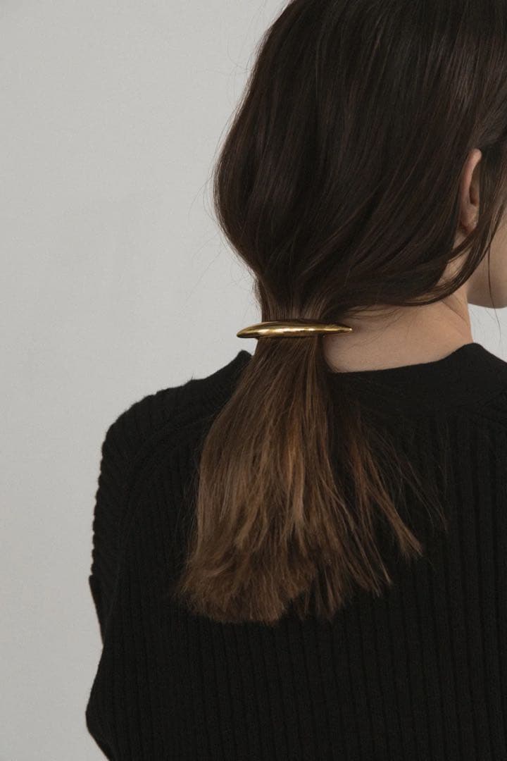 美品【LETICIA】VALLETTA 01 (Gold) バレッタ