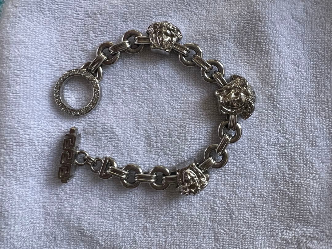 【値下げしました】VERSACE リンクチェーンブレスレット