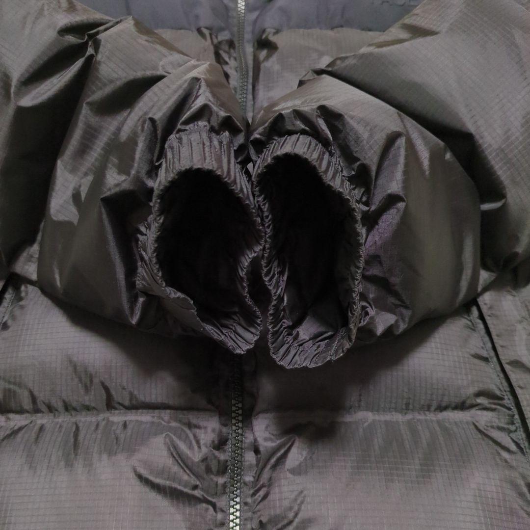 THE NORTH FACE♦GTX ヌプシ ダウンジャケット ロゴ 黒 M