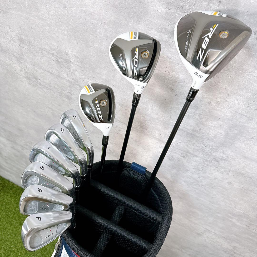 ゴルフクラブセット メンズ テーラーメイド RBZ フルセット 【K418】