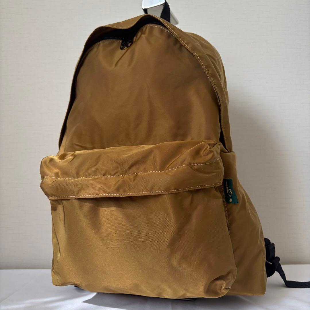 エルベシャプリエ　879NM フレンチデイパック　カーキベージュ