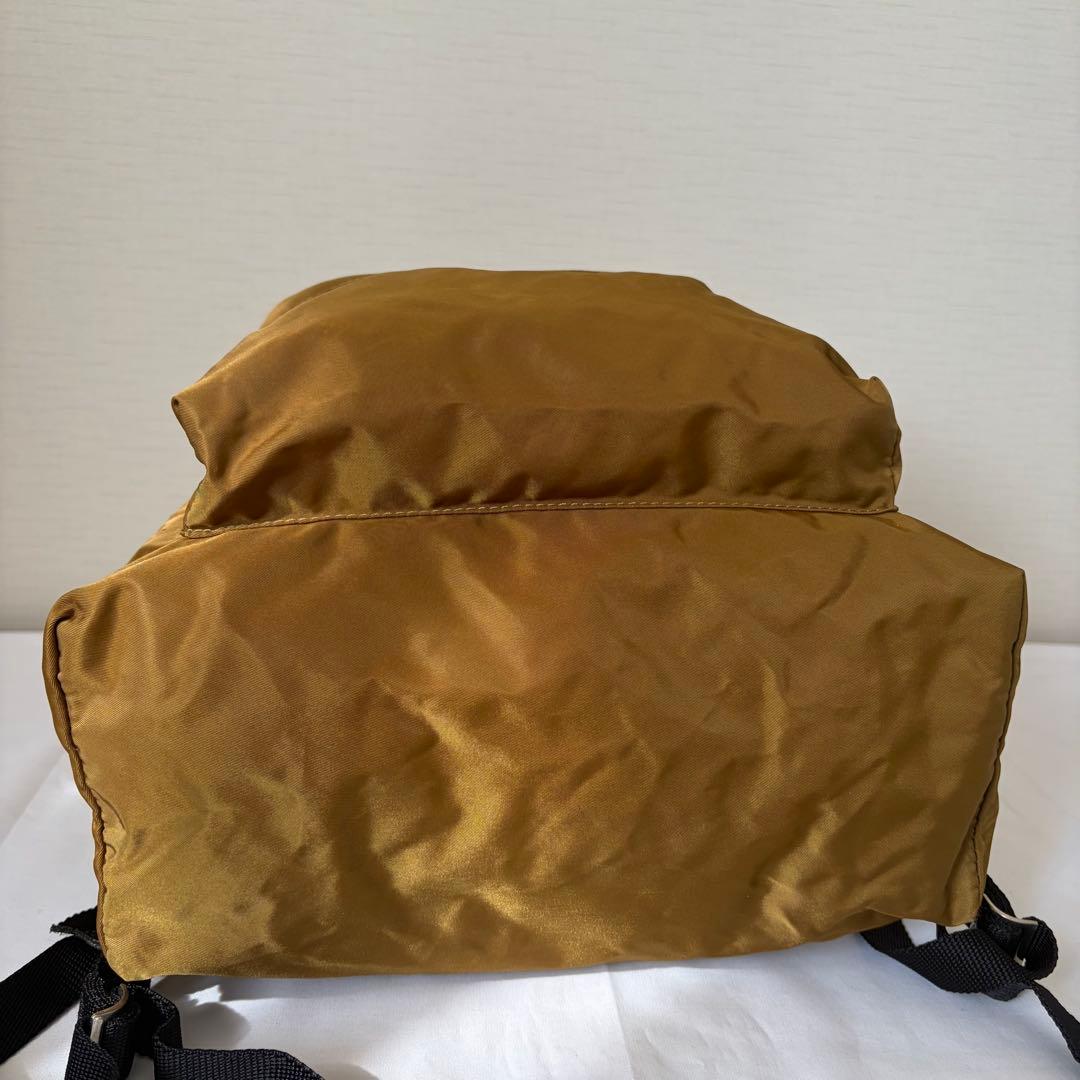 エルベシャプリエ　879NM フレンチデイパック　カーキベージュ