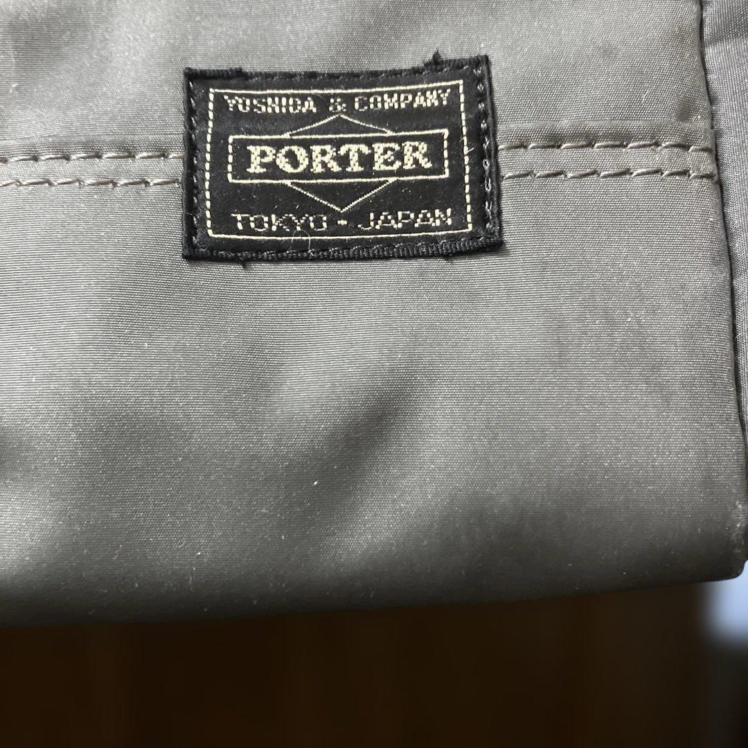 PORTER グレー トートバッグ