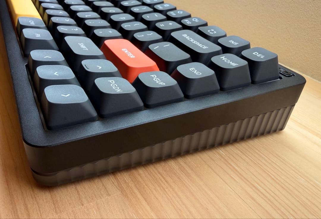 Nuphy Halo75 V2 ブラック サイレントバナナ軸