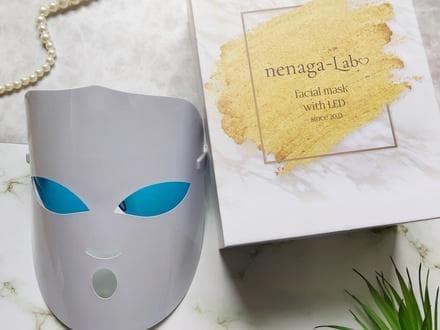 LEDマスク　nenaga-lab 寝ながらLABO光マスク美顔器　リフトアップ