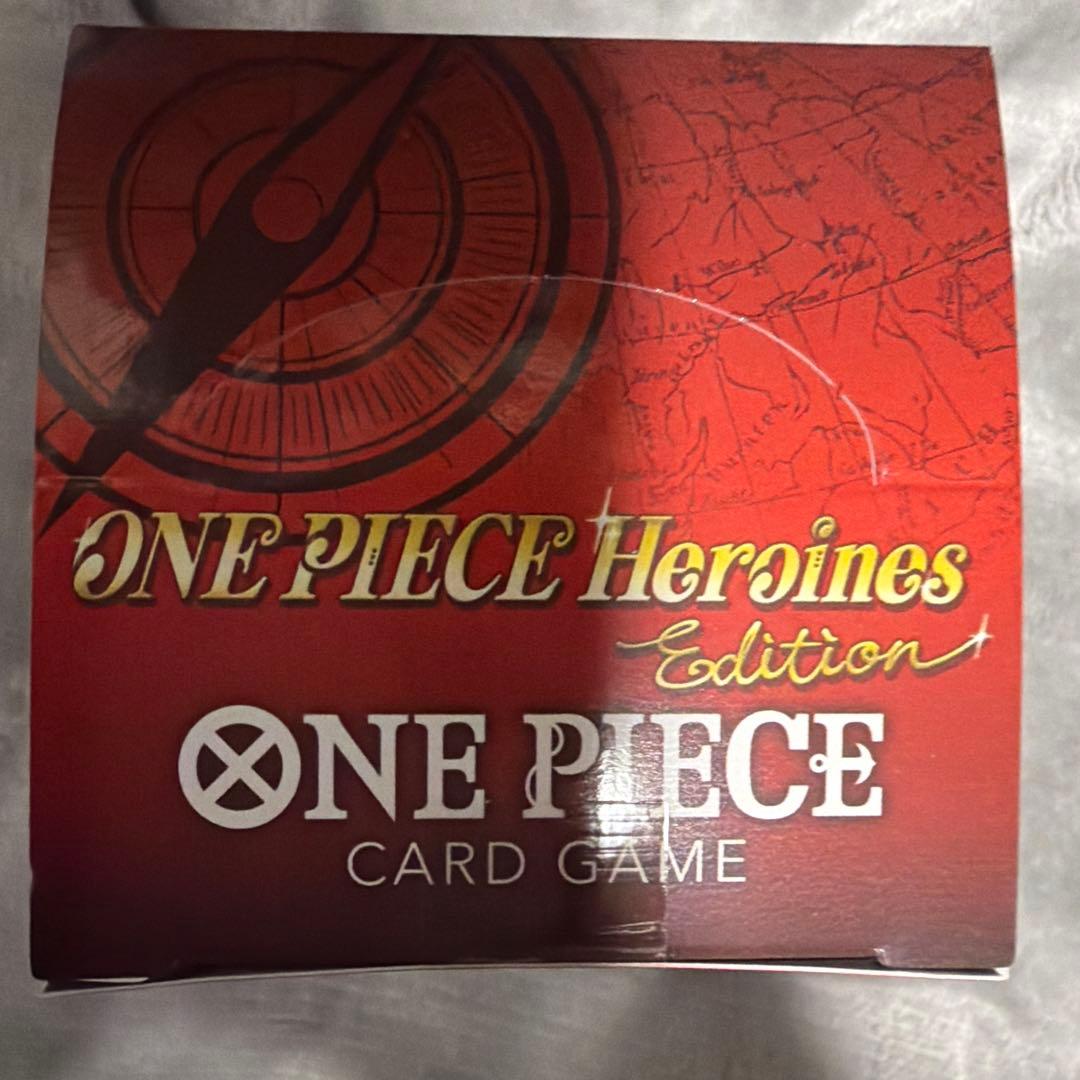 ワンピース　カードゲーム　ヒロインズエディション4BOXテープ付き