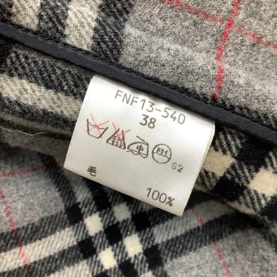 90‘s Burberry BLUE LABEL ノバチェック ロングダッフル