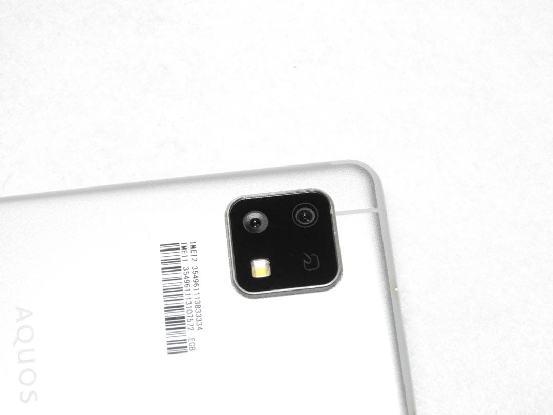 良品 SHARP AQUOS sense4 シルバー SH-M15 SIMフリー