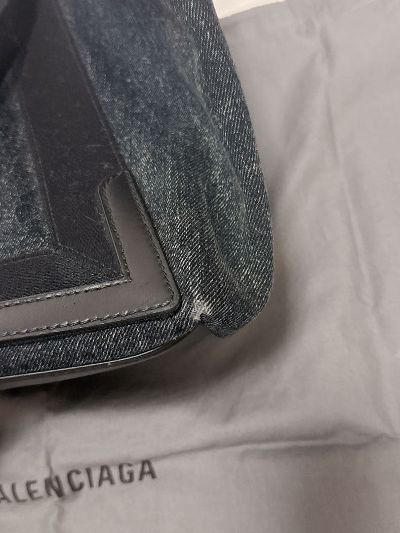 BALENCIAGA ブラック トートバッグ ポーチ付き　ユニセックス