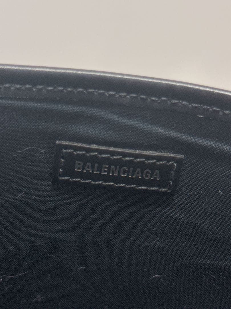 BALENCIAGA ブラック トートバッグ ポーチ付き　ユニセックス