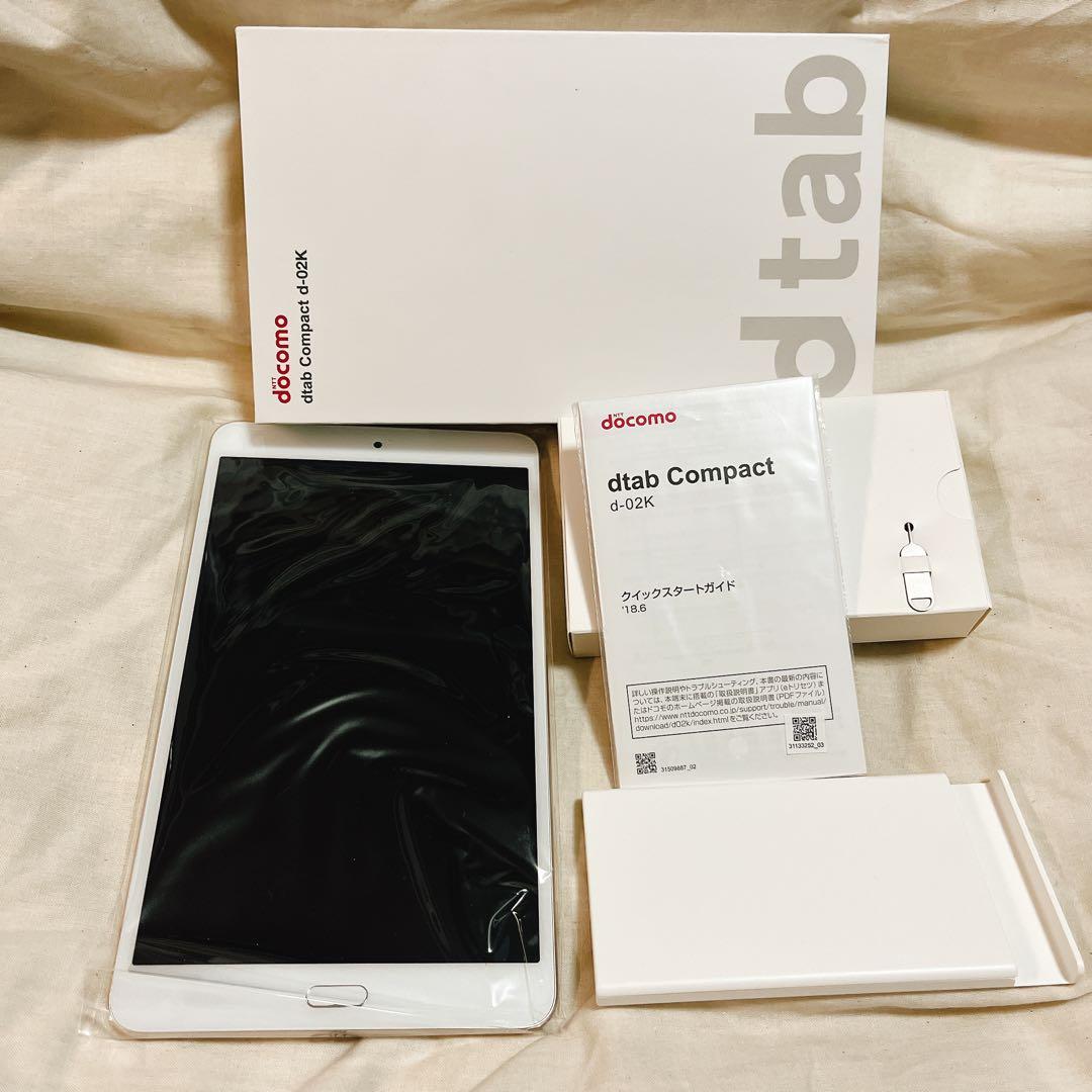 docomo dtab Compact d-02K ゴールド 32GB