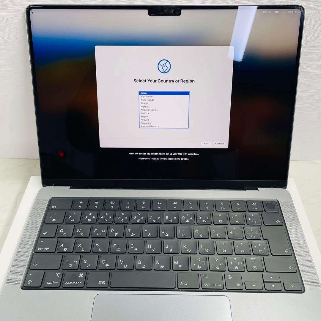 MacBook本体 MacBook Pro 2021 14 M1 Pro 16GB 512GB