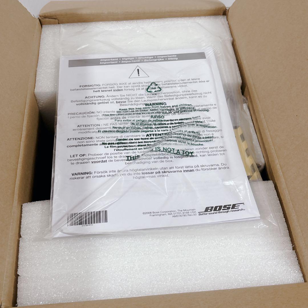 新品 Bose FreeSpace 全天候型スピーカー DS40SE 金具付き
