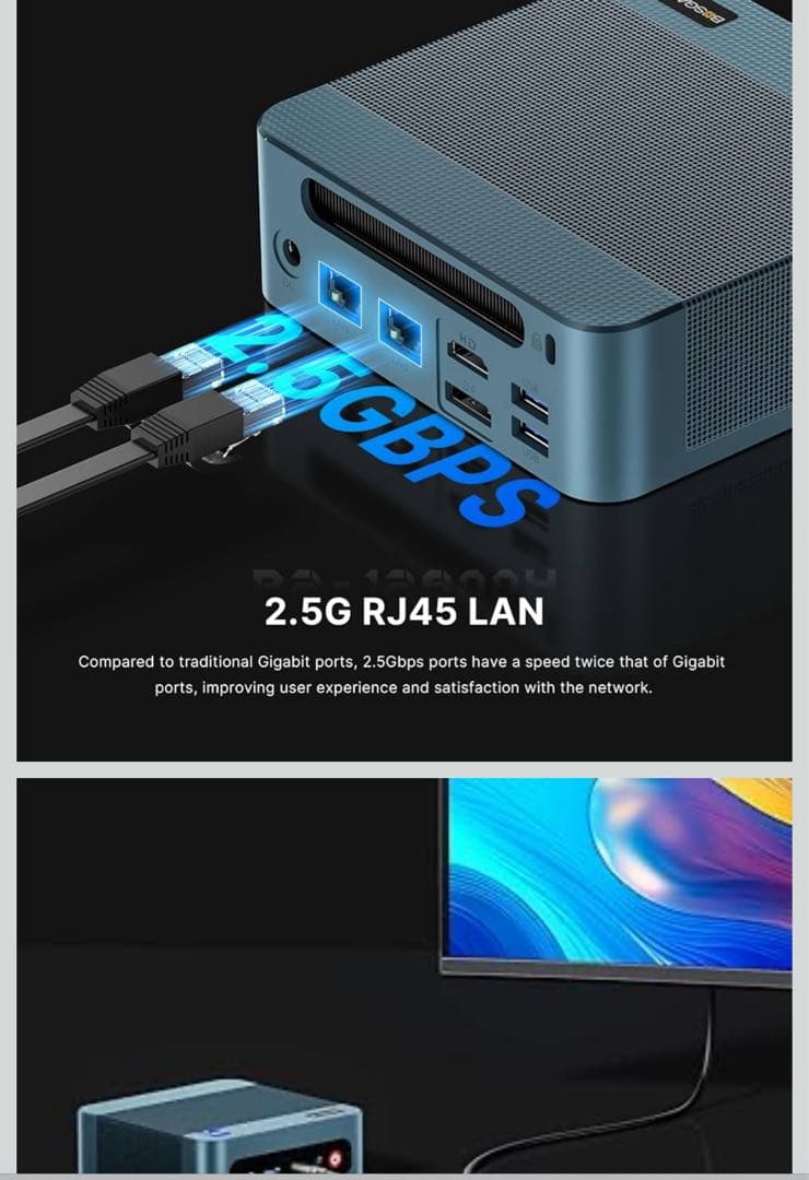 その他 BOSGAME P2 Pro Mini Gaming PC