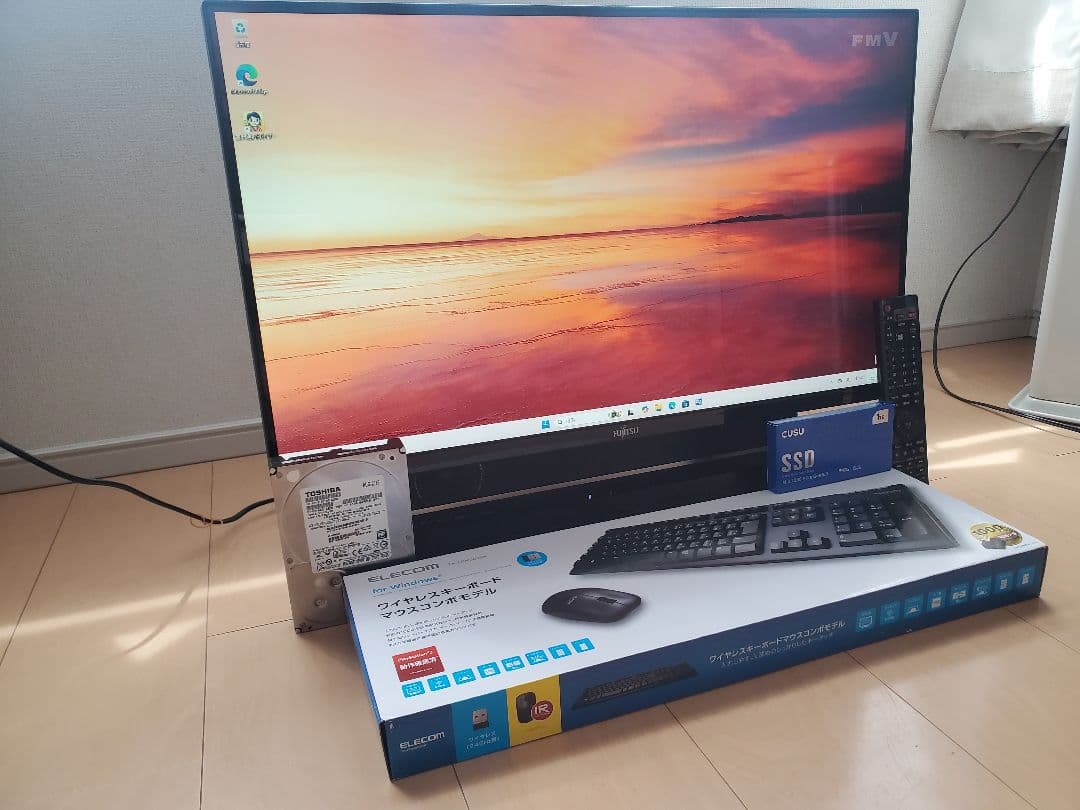 富士通FMV/i7-7700HQ/M.2SSD1TB/32GB/BD/DVDS