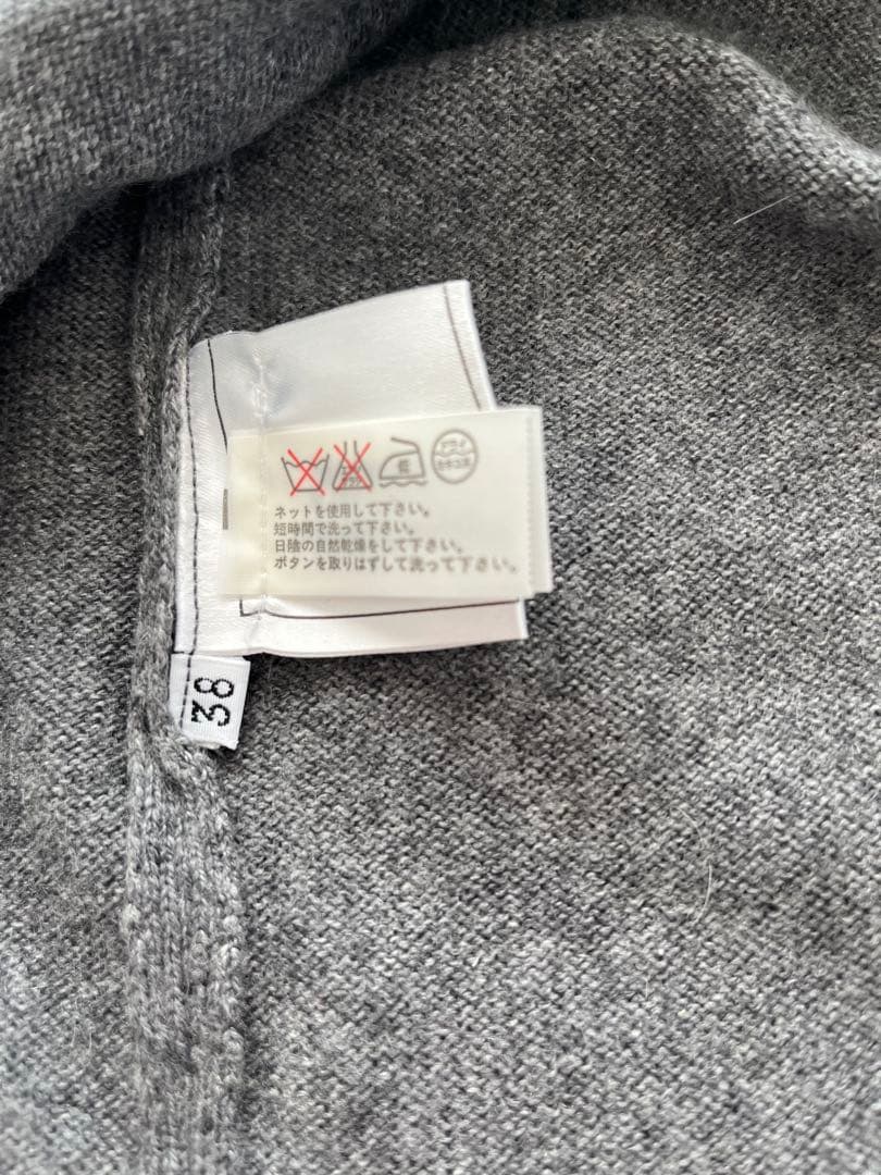 CHANEL カシミヤ シルクハイネックニット