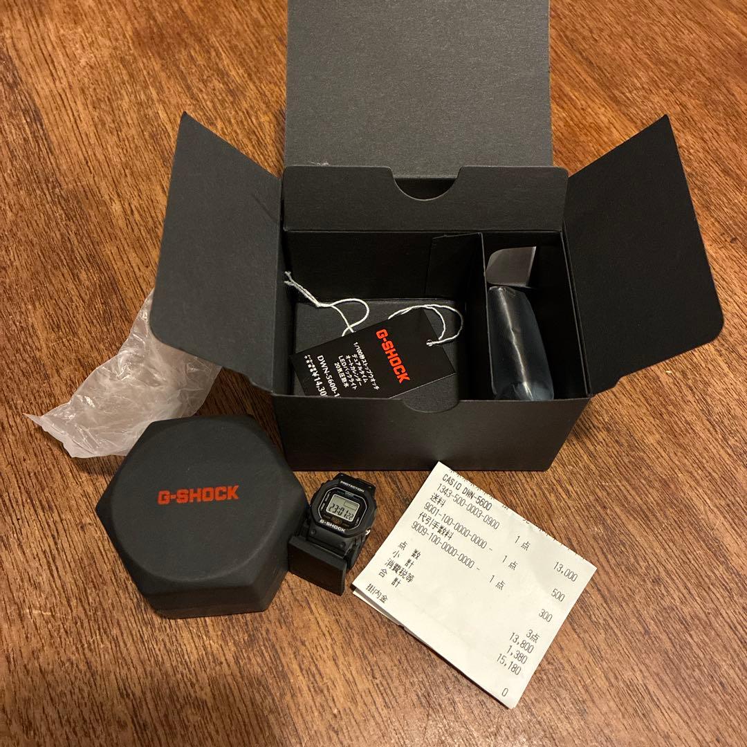 サイちゃん　G-SHOCK nano DWN-5600-1JR black