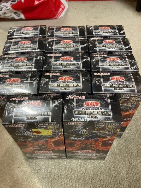 遊戯王 ワールドプレミアムパック2022 14BOX シュリンク付