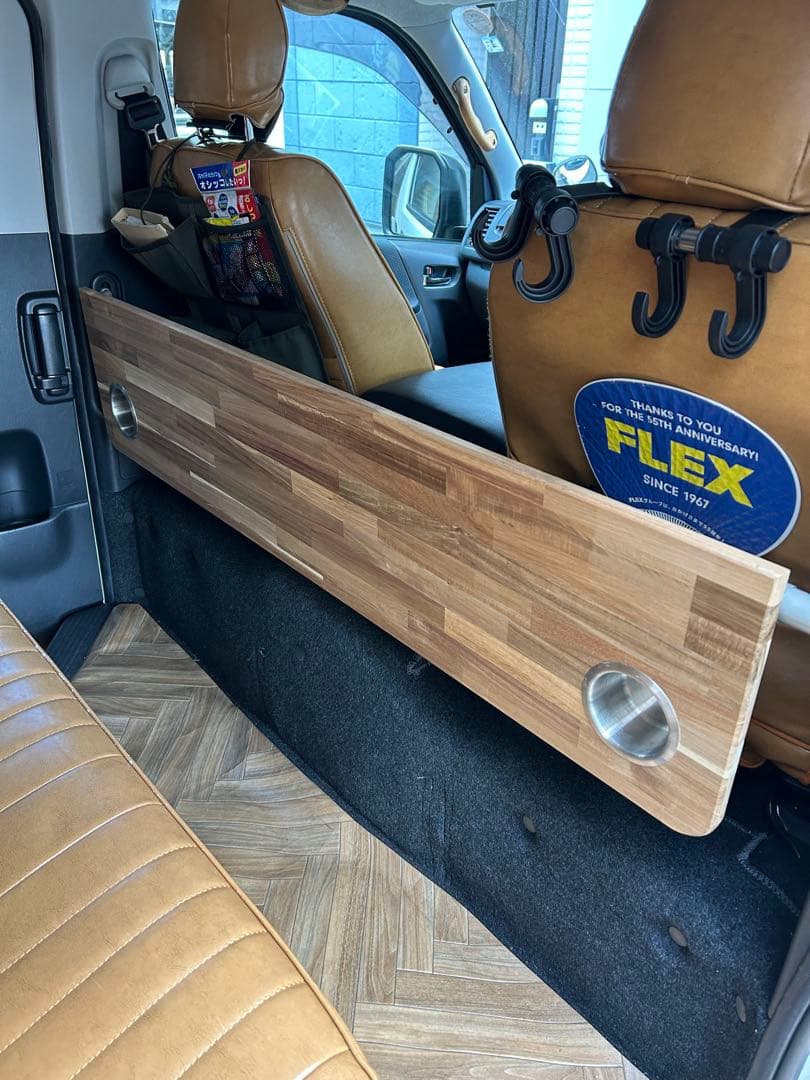 #114 ハイエース キャラバン セカンドテーブル DIYセカンドテーブル