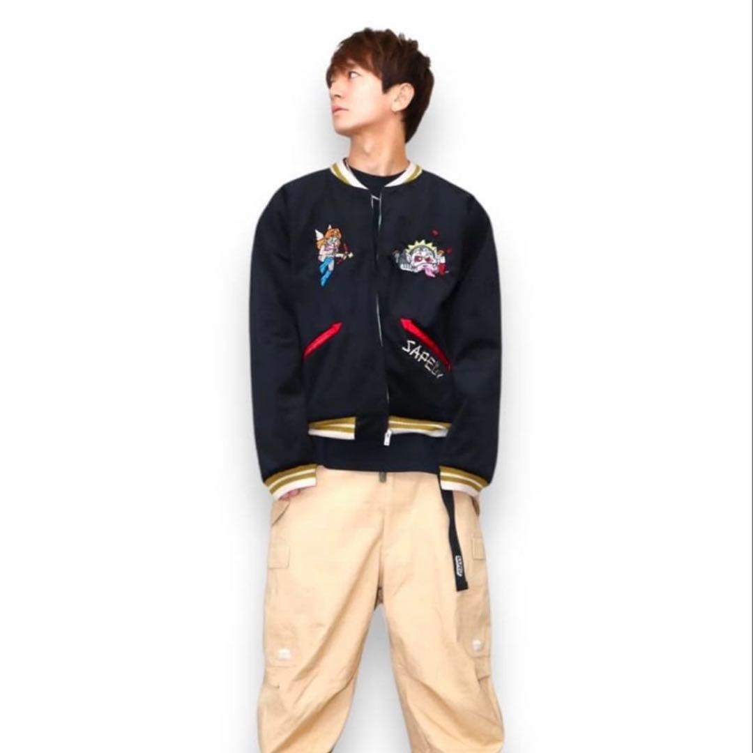 サプール sapeur スカジャン　リバーシブル