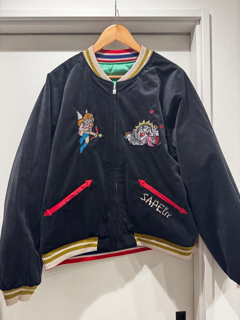 サプール sapeur スカジャン　リバーシブル