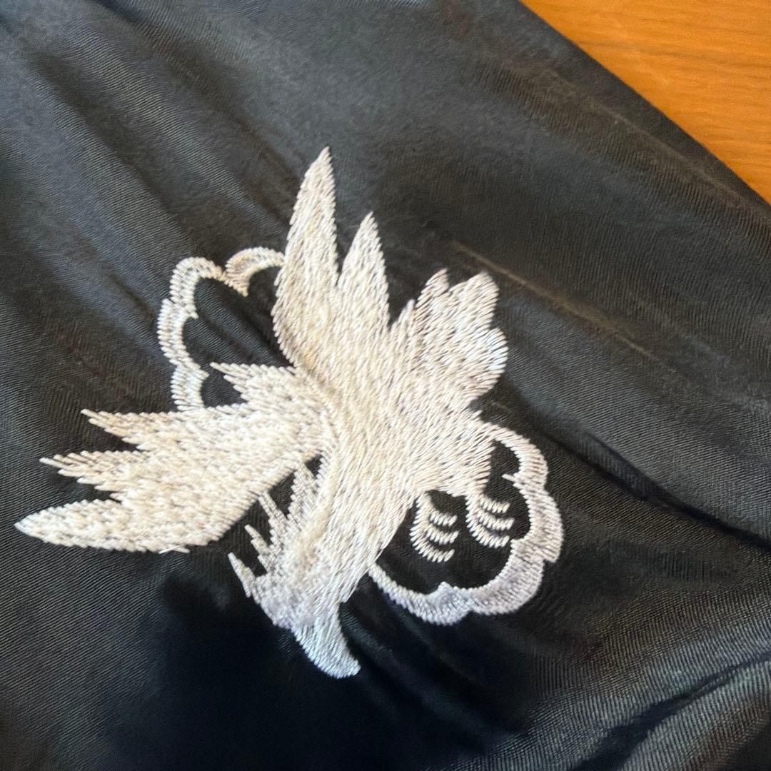 DAIRIKUダイリク　スカジャン　ホワイト/ブラック リバーシブル　定価約9万