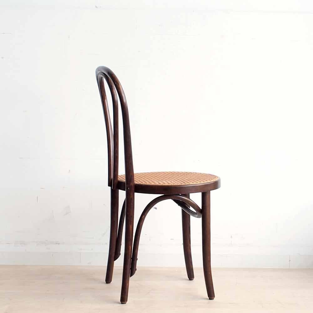 70s 80s オールドマルニ ラタン チェア 曲木 ビンテージ ZR24240