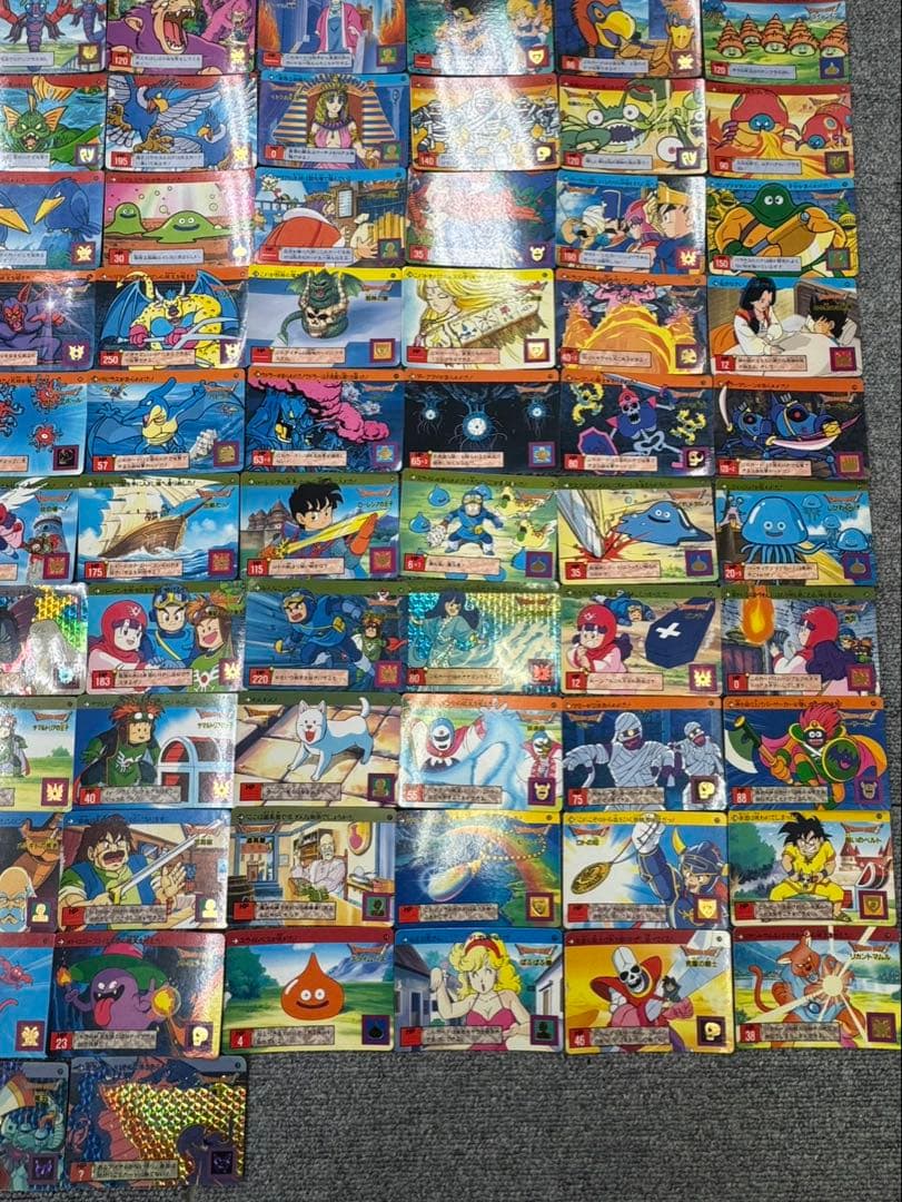 ドラゴンクエスト カードダス 裏ロト 被りなし 142枚 まとめ売り