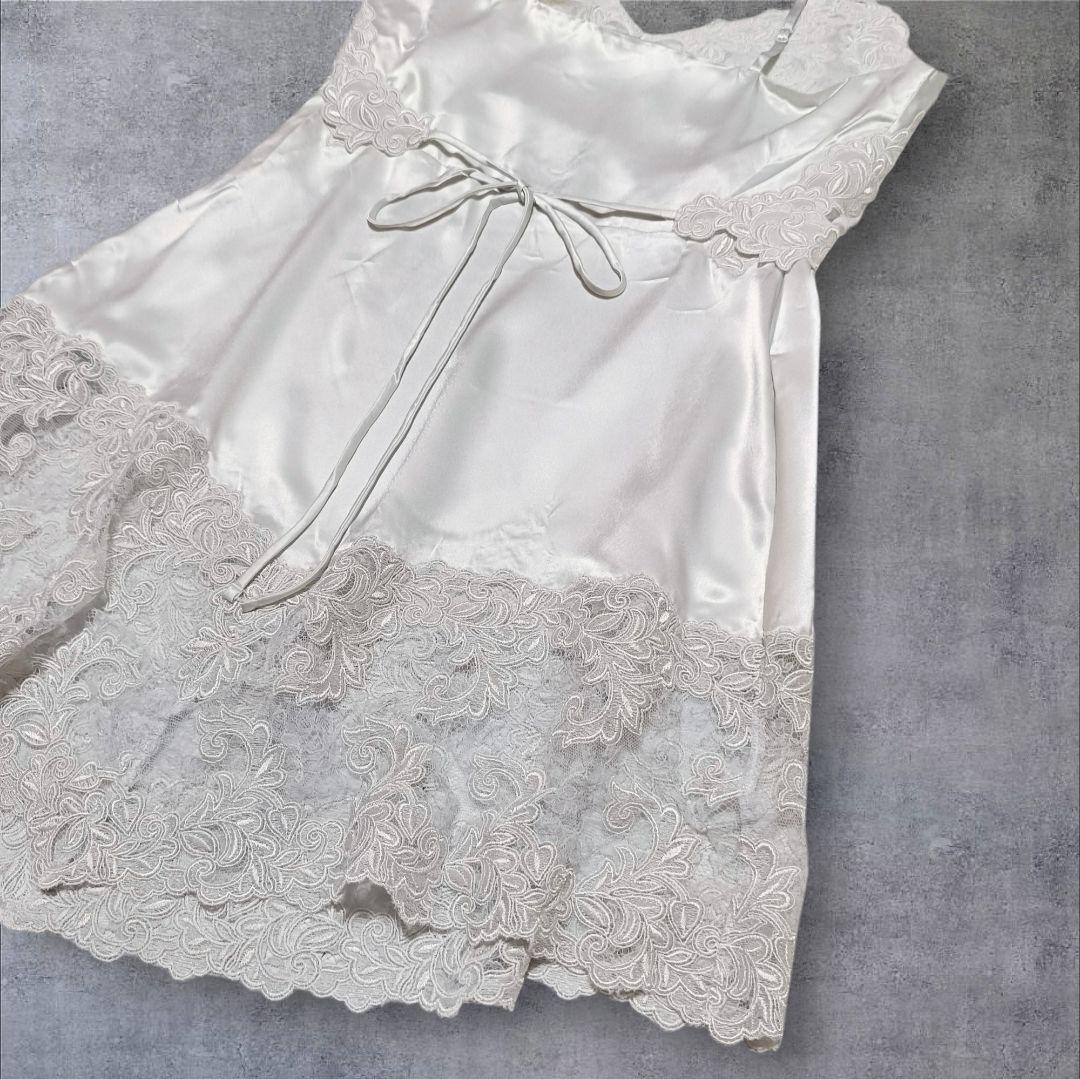 ワコール　トレフル　80―85 ランジェリー　スリップ　レース　未使用