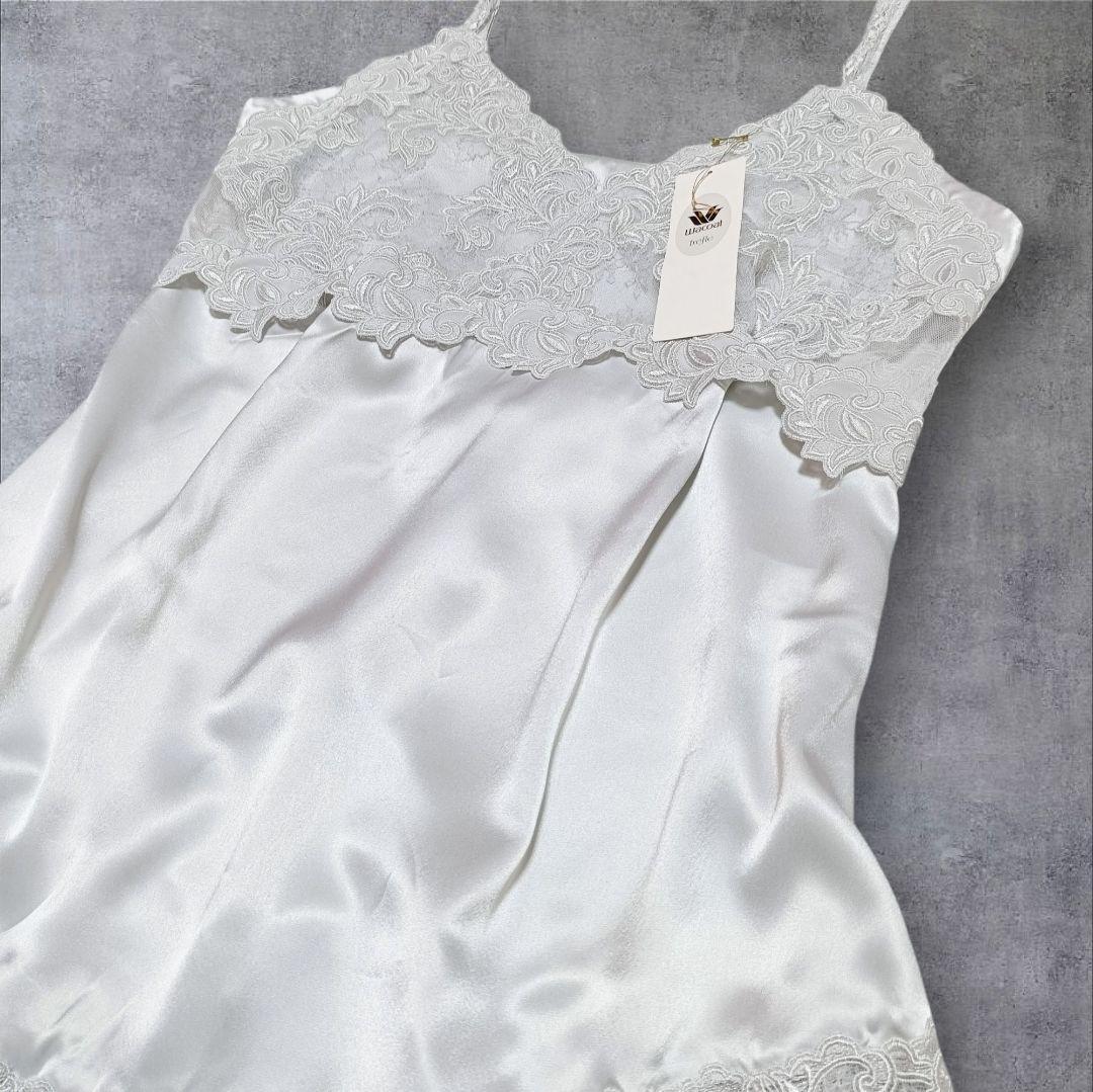 ワコール　トレフル　80―85 ランジェリー　スリップ　レース　未使用