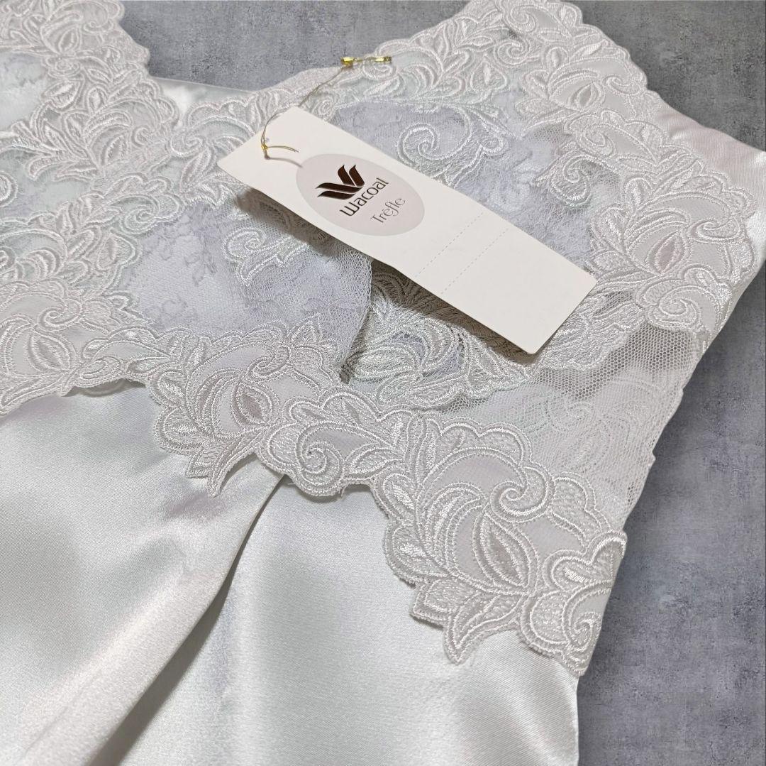 ワコール　トレフル　80―85 ランジェリー　スリップ　レース　未使用