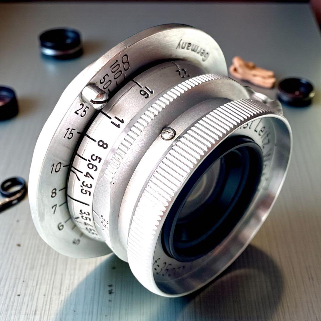 【2025年12月OH済】極上美品Leica Summaron 35mmフード付