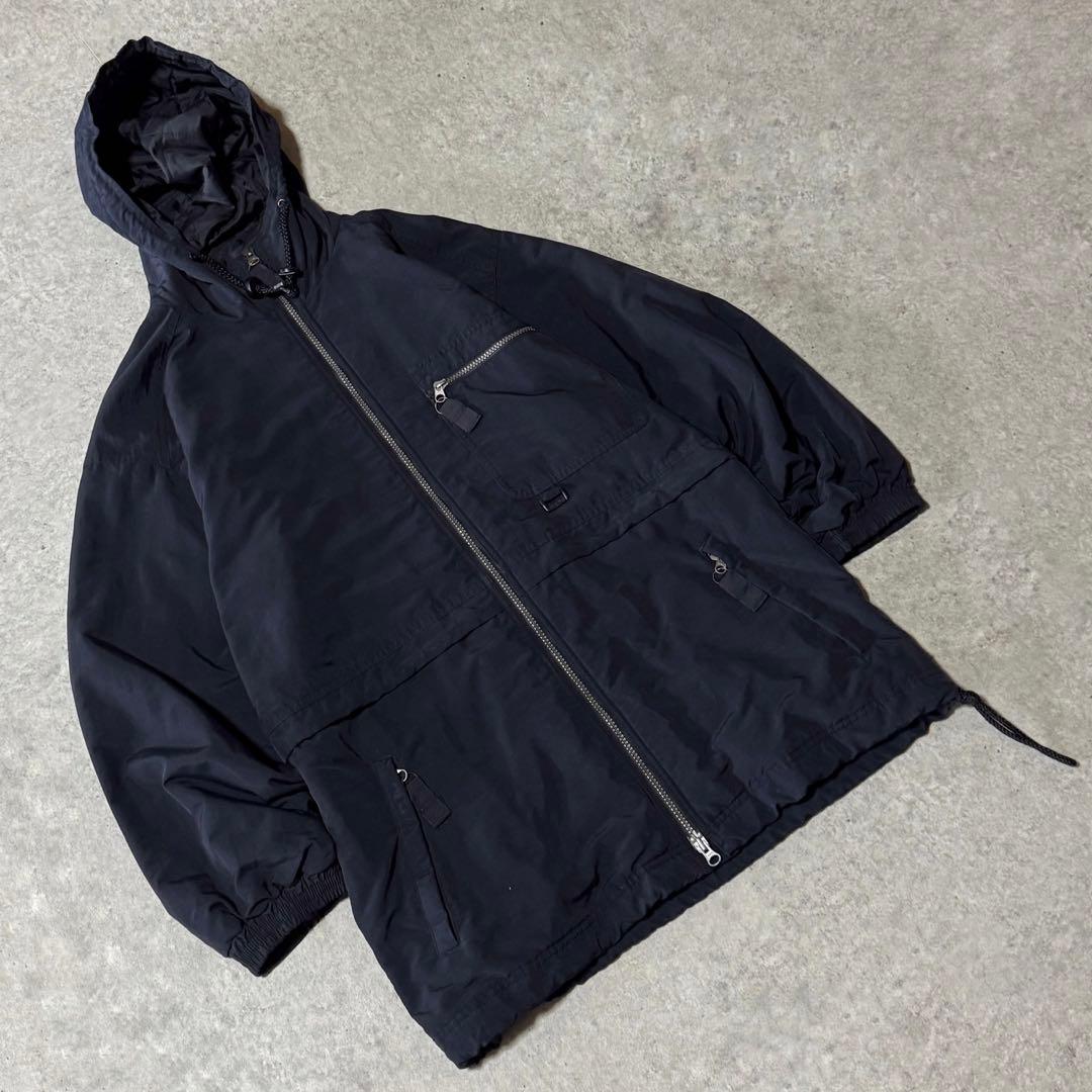 90s 白タグ エディーバウアー ナイロンマウンテンパーカー ジャケット