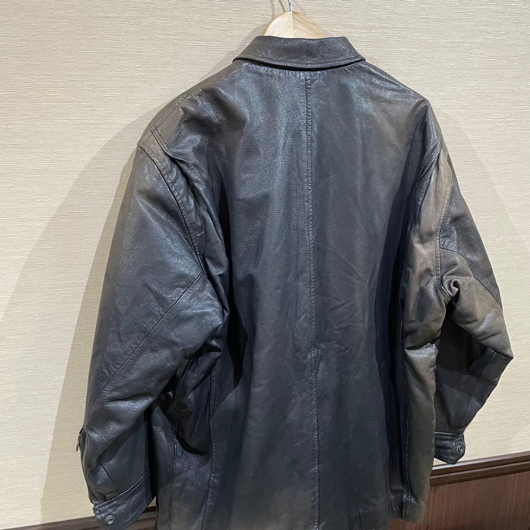 COMME des GARCONS コムデギャルソン レザージャケット ラム