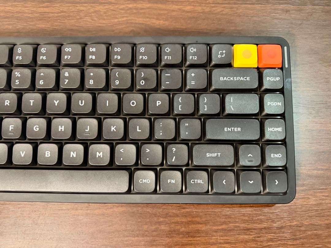 【ほぼ未使用】NuPhy Air75 V3 Nebula Dark 赤軸