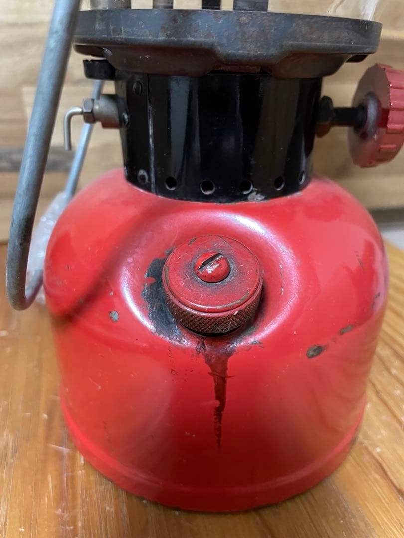 コールマンランタン　200A ブラックバンド　イエローボーダー