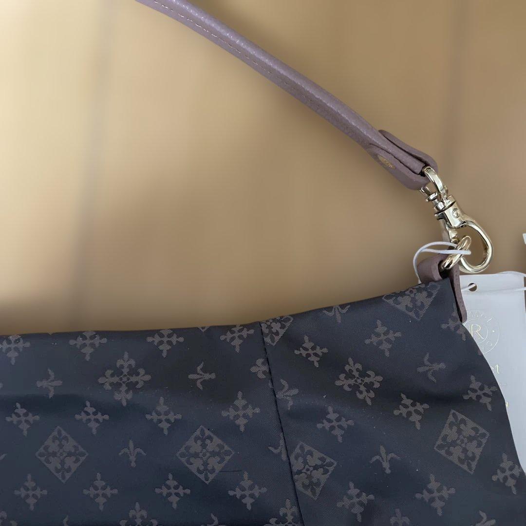 russet 2wayバッグ　グレー・ピンク