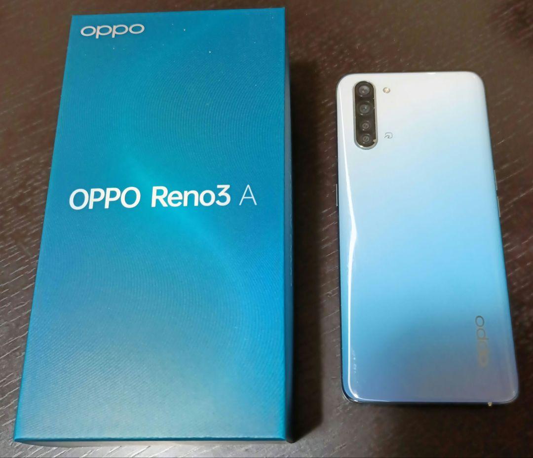 OPPO Reno 3 A sim freeグラデーションブルー 本体のみ
