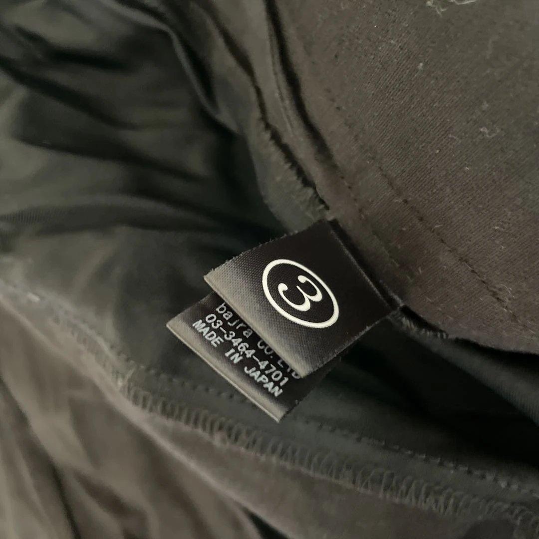 bajra レザー風ロングジレ