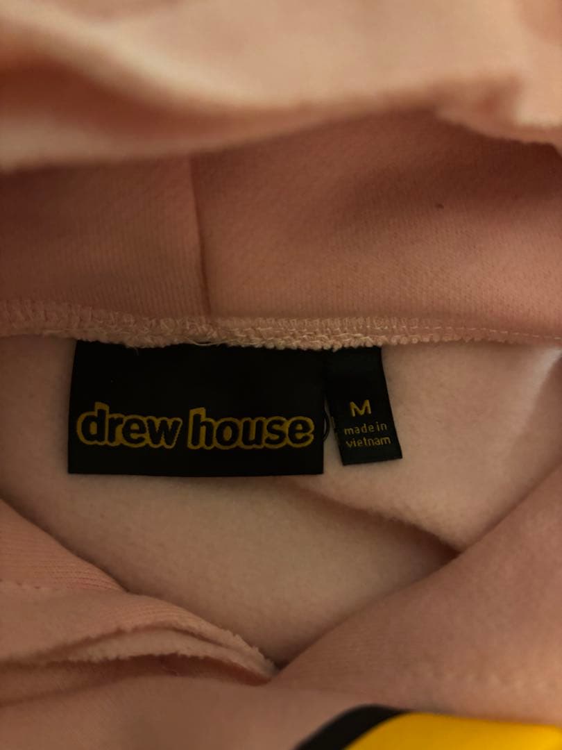 drew house スマイルロゴ パーカー ピンク 正規品