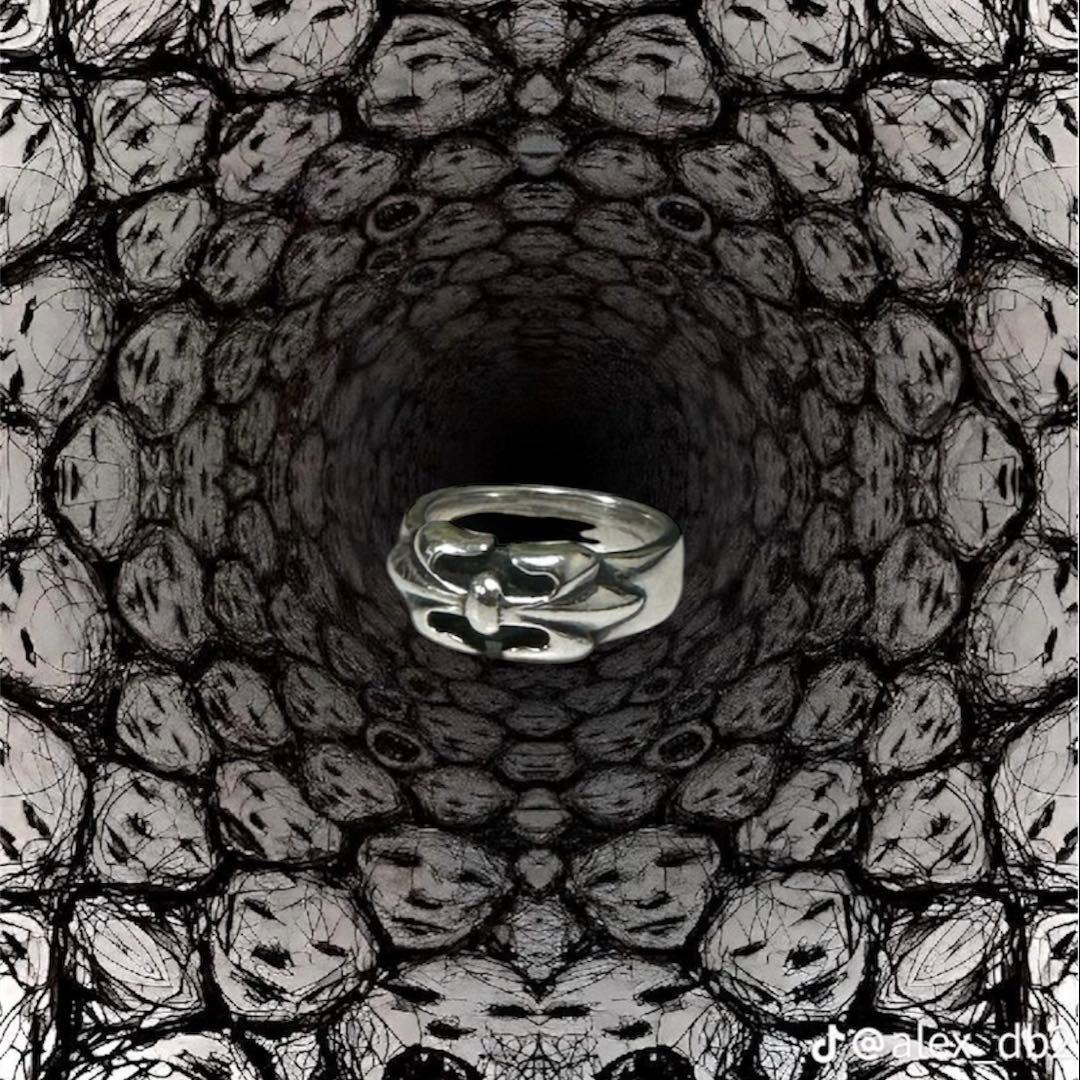 【クロム似】silver 925 10号 archive grange punk