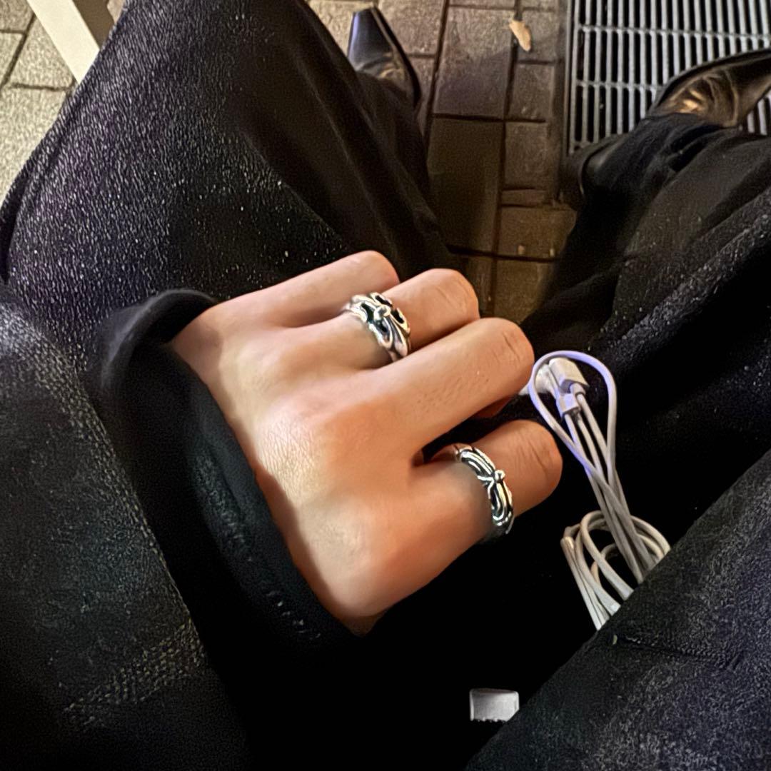 【クロム似】silver 925 10号 archive grange punk