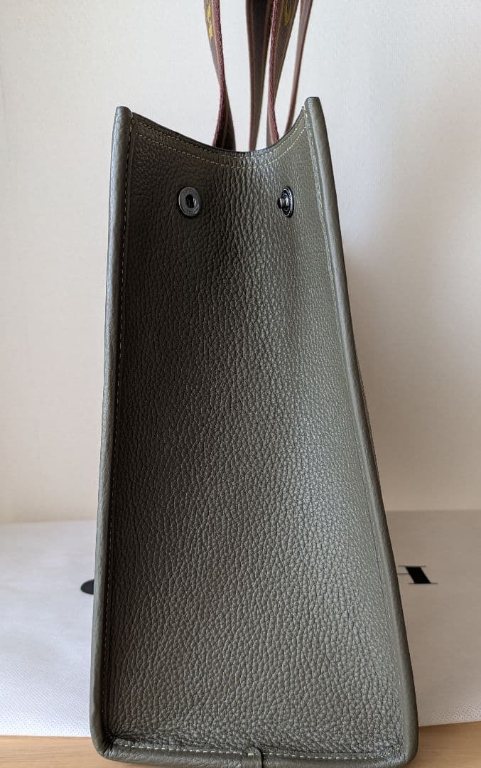 【美品】COACHスミスレザートートバッグラージサイズ