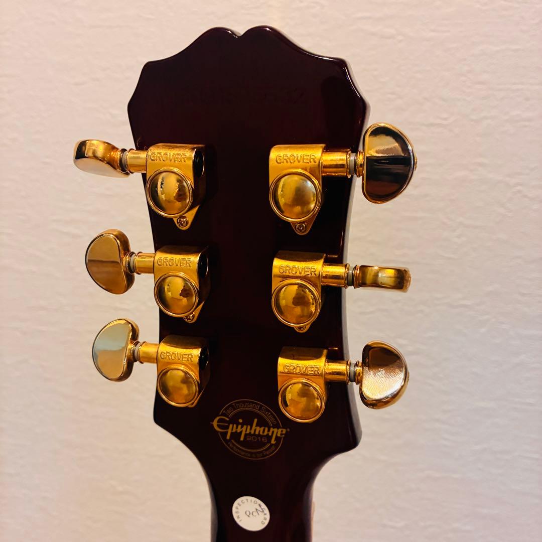 美品 希少 エピフォン Les Paul Custom PRO GROVER