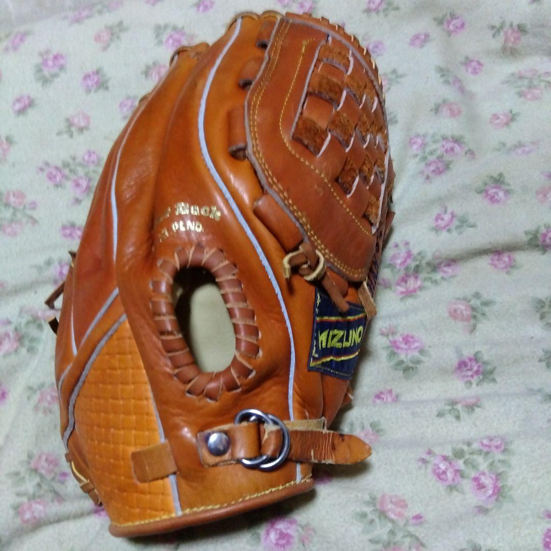 ミズノ GIANTS レザーグローブ ブラウン小林繁 バージョン