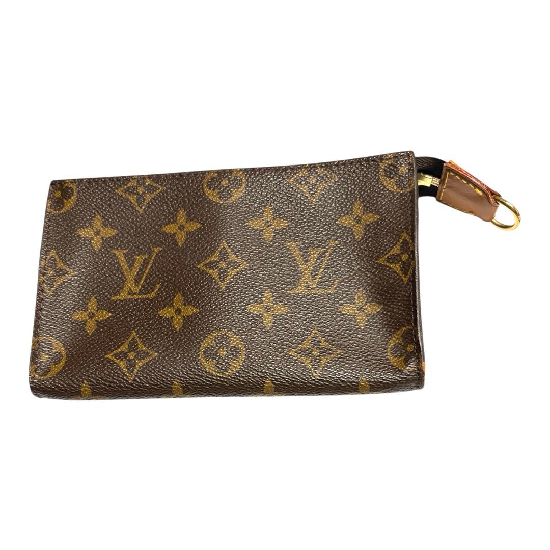 LOUIS VUITTON ルイ・ヴィトンバケットポーチ　ブラウンモノグラム