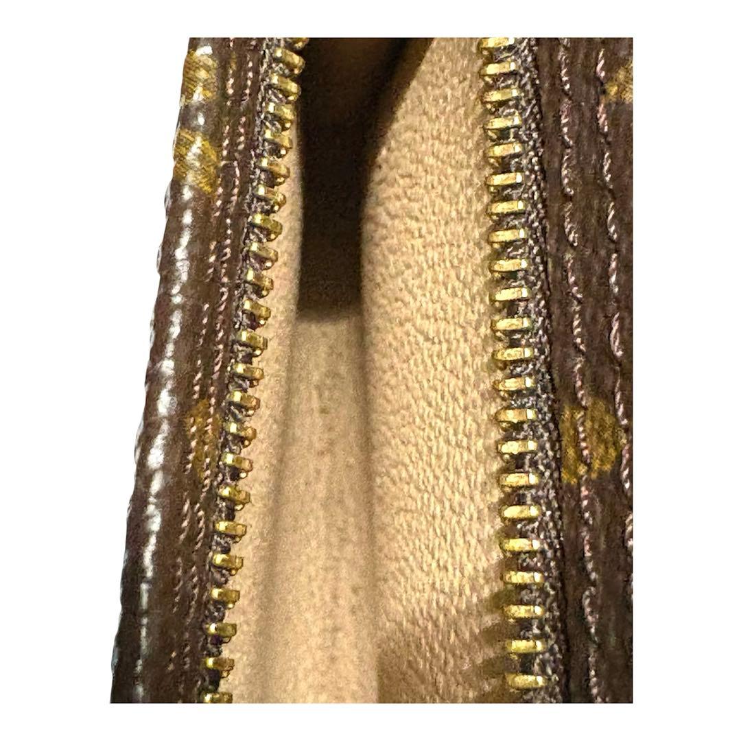 LOUIS VUITTON ルイ・ヴィトンバケットポーチ　ブラウンモノグラム