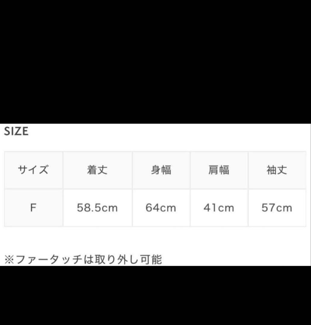 emmy ビッグカラーファータッチブルゾン ダウン