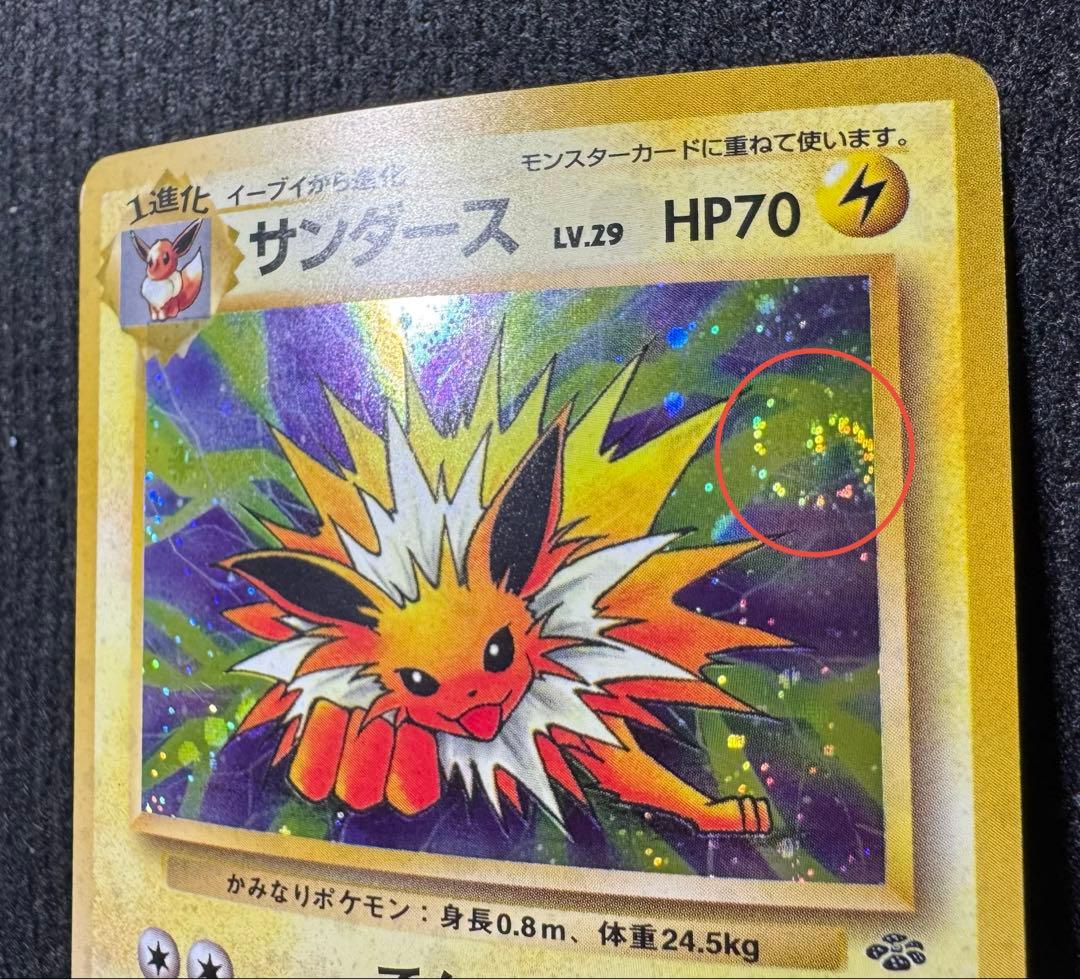 旧裏 シャワーズ サンダース ブースター